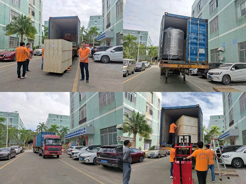 Shenzhen J&D Drinking Water Equipment Co., Ltd.Small Bottle Water Filling Line Shipped To Kenya