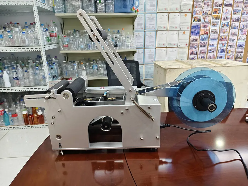 semi auto labeling machine