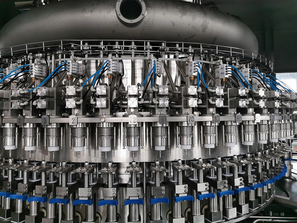 juice filling machin filling part