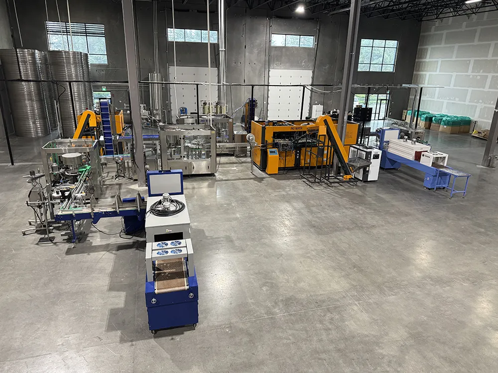 water filling line