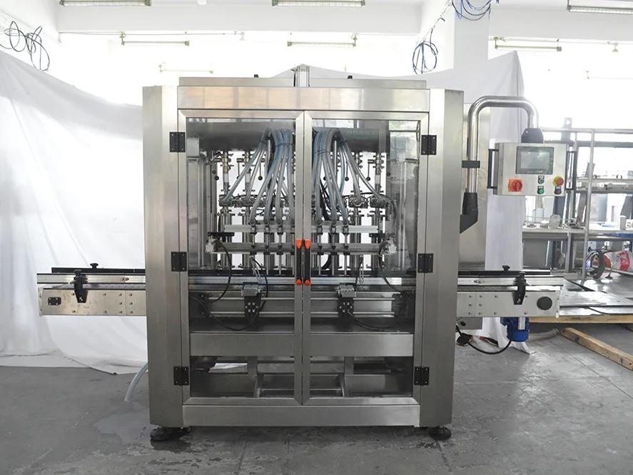 Piston filling machine