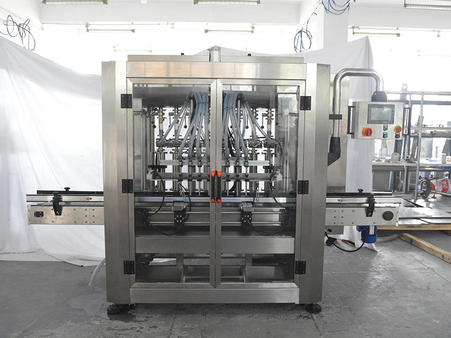Piston filling machine
