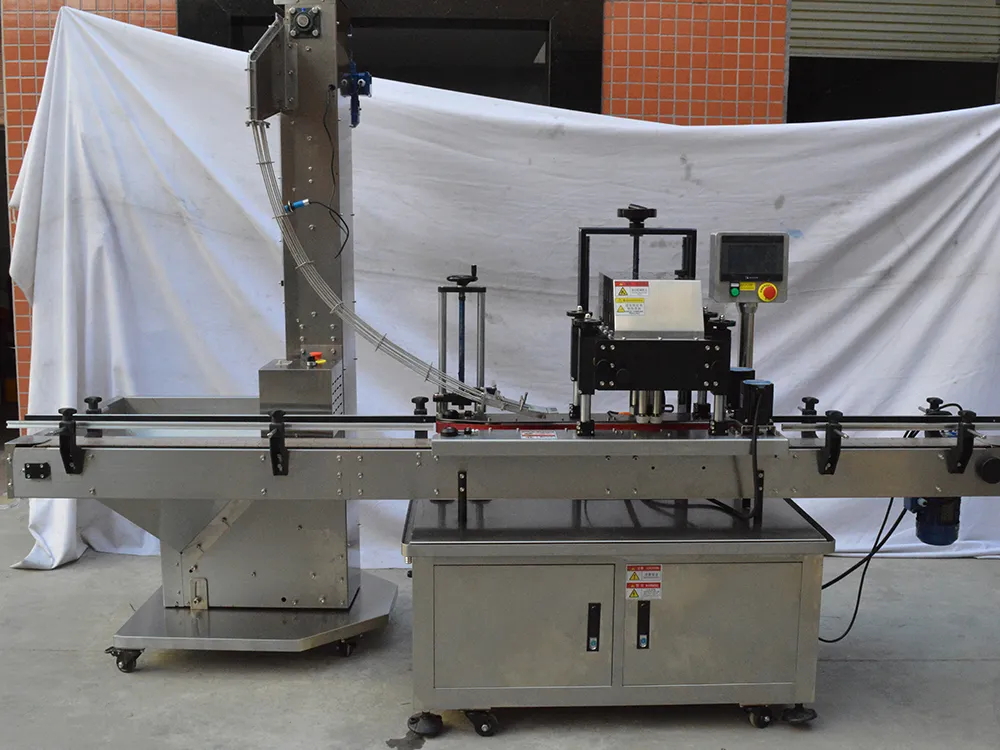 Fully Automatic Clamping Rotary Capping Machine
