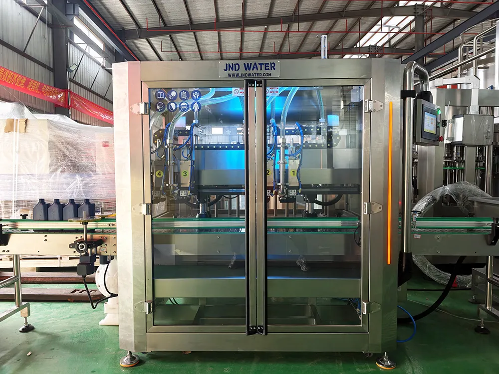 engine lubricating oil filling machine