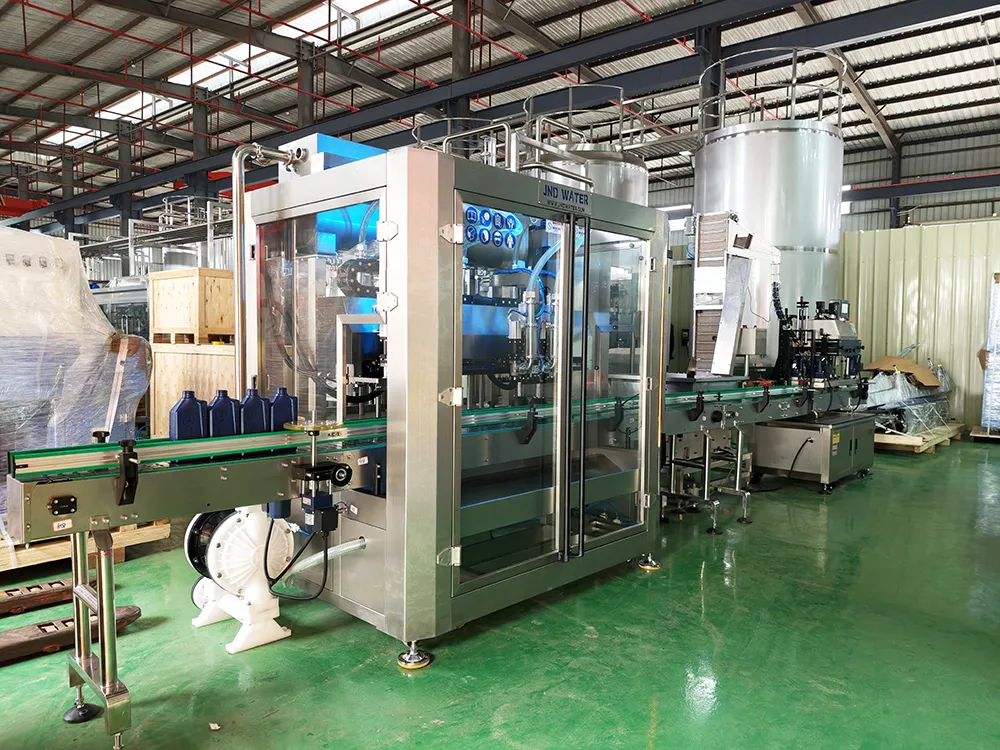 engine lubricating oil filling machine-1