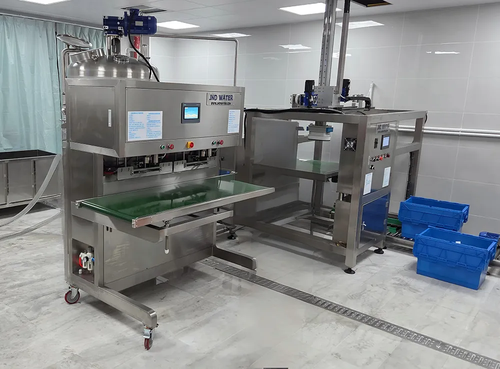 Aseptic bag filling machine
