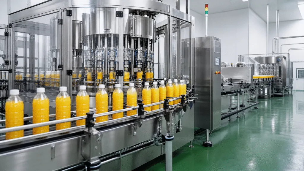 high-accuracy juice filling machine