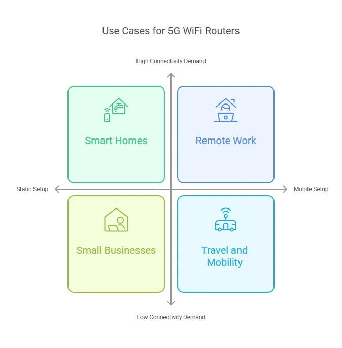 What Are the Best Use Cases for a 5G WiFi Router with SIM Card Slot