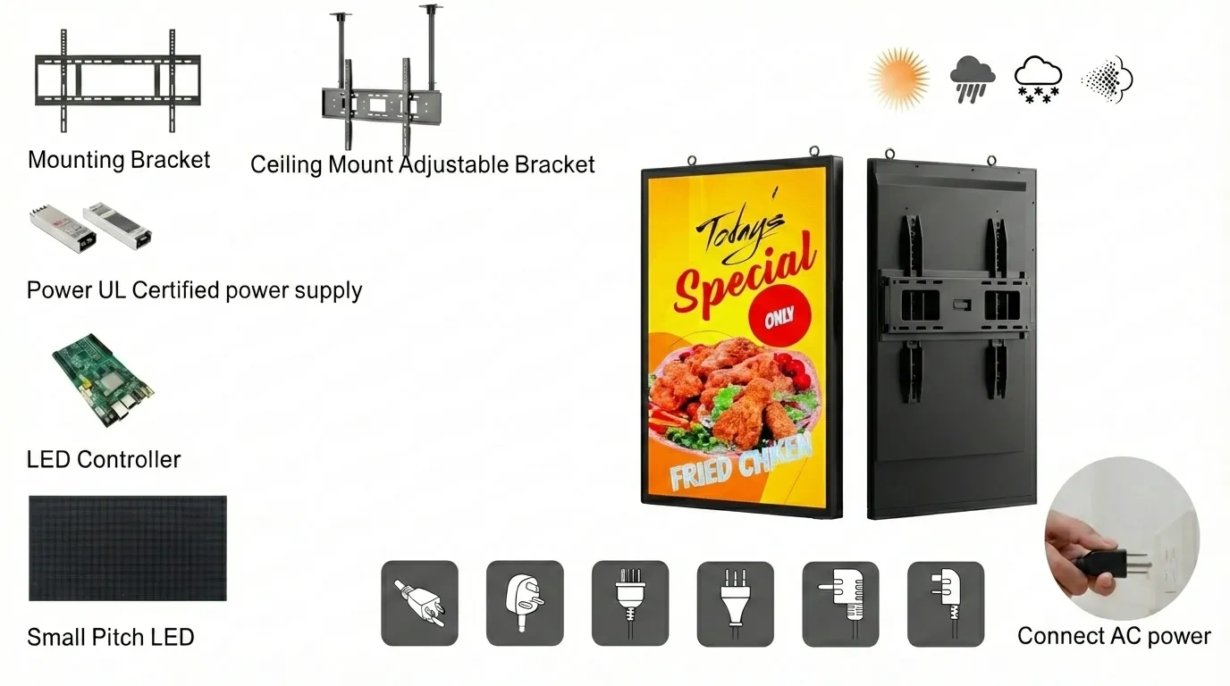 Vertical LED hotsell