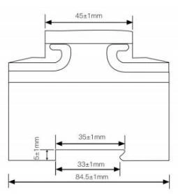 MN-A20 Coupler dimensions