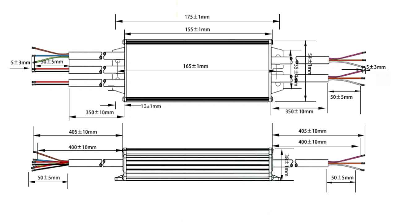 Dual Light Dimmer Switch Product Dimension