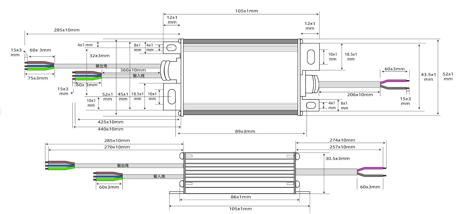 Dimensions