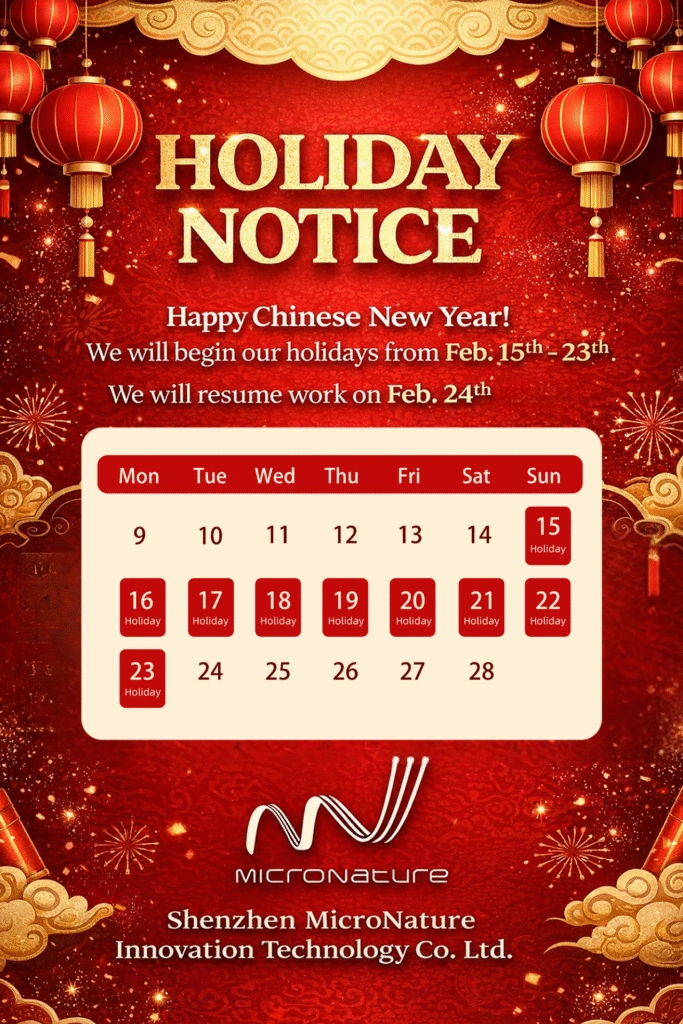 PLC System Operation Announcement--Shenzhen MicroNature