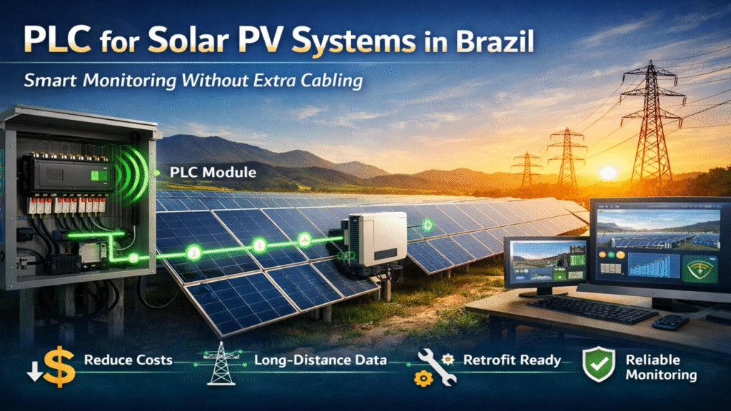 plc module for pv system