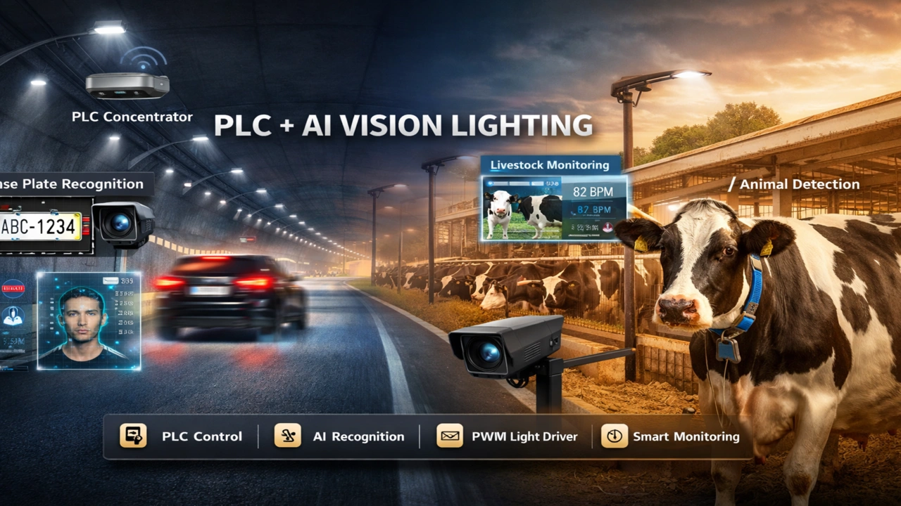 PLC+AI for High Speed and Dairy Farm Project