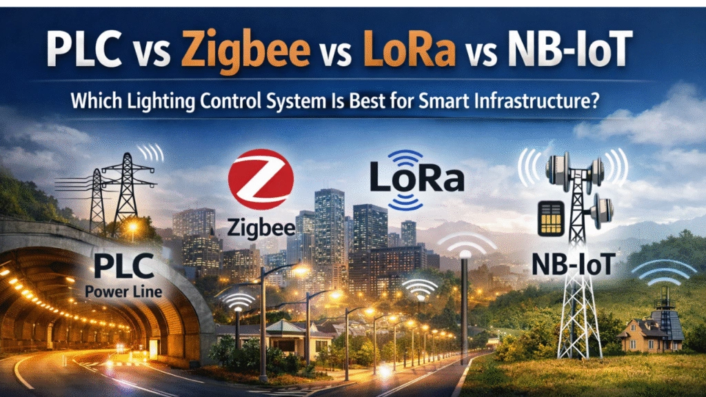 PLC VS ZIGBEE VS LORA VS NB-IOT