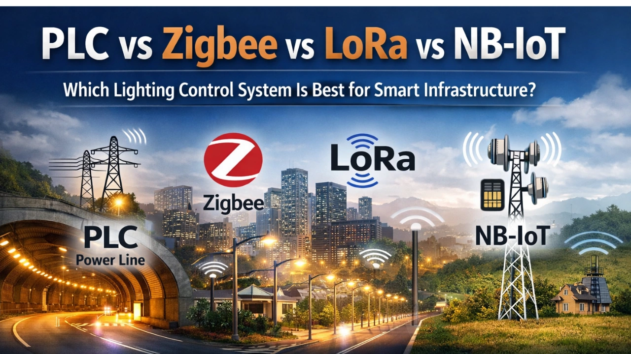 PLC VS ZIGBEE VS LORA VS NB-IOT
