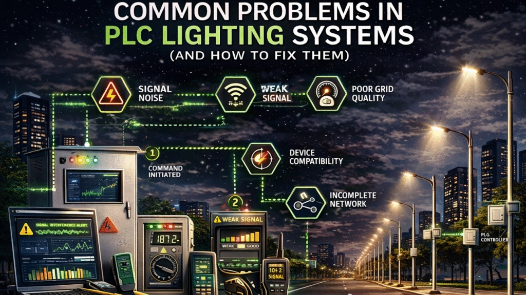 Common Problems in PLC Lighting Systems