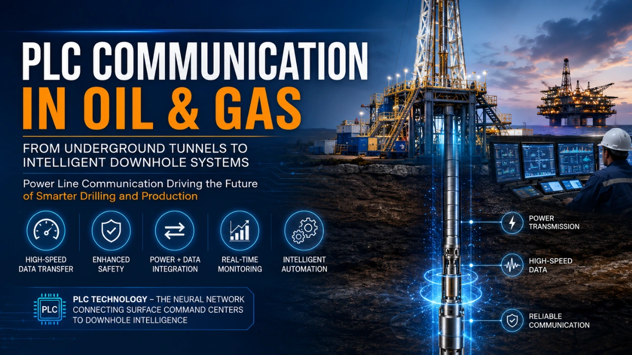 PLC Communication in Oil & Gas From Underground Tunnels to Intelligent Downhole Systems