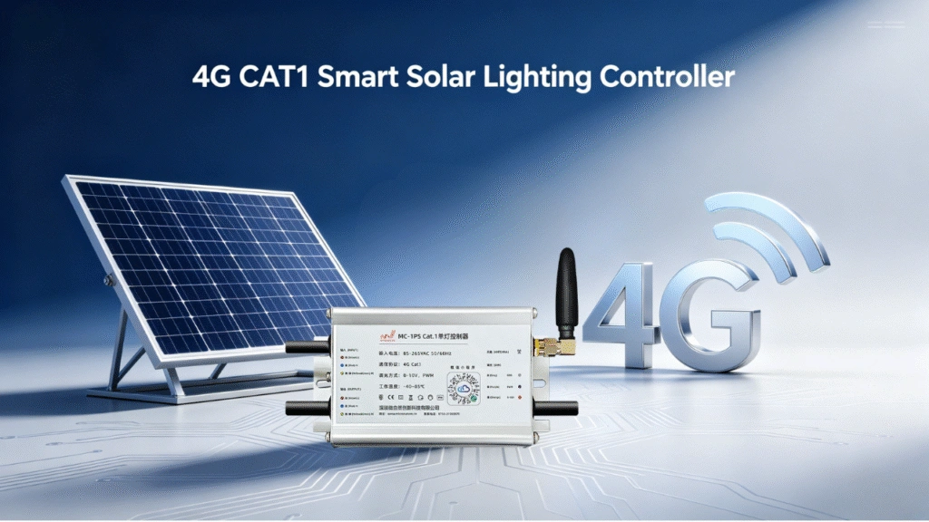4G CAT.1 Smart Solar Lighting Controller