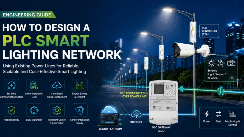 How to Design a PLC Smart Lighting Network