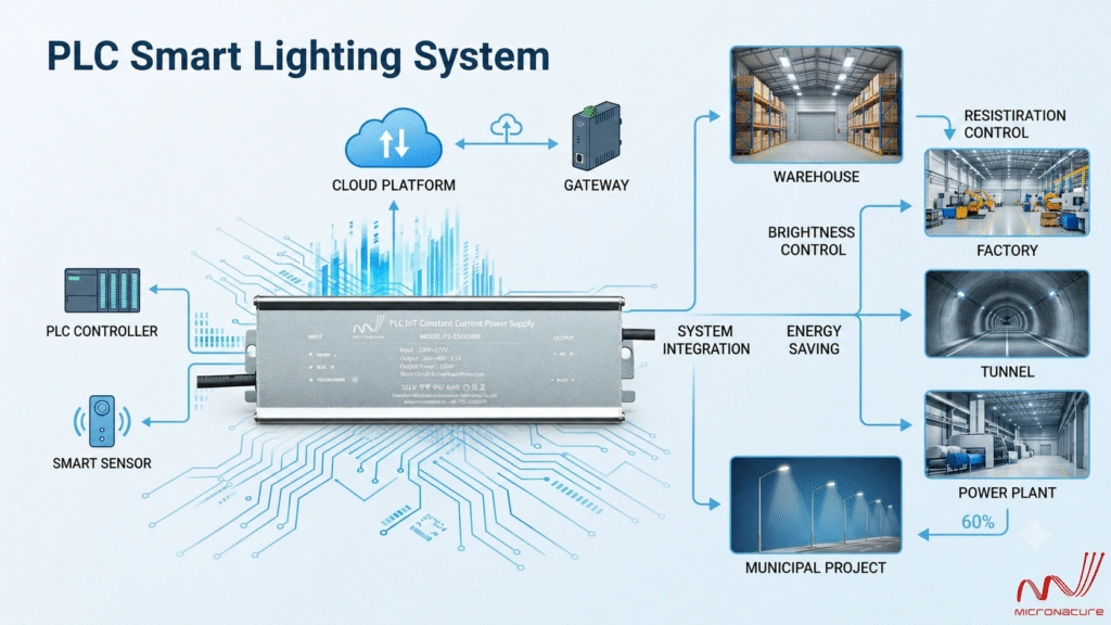 industrial led dimmable driver