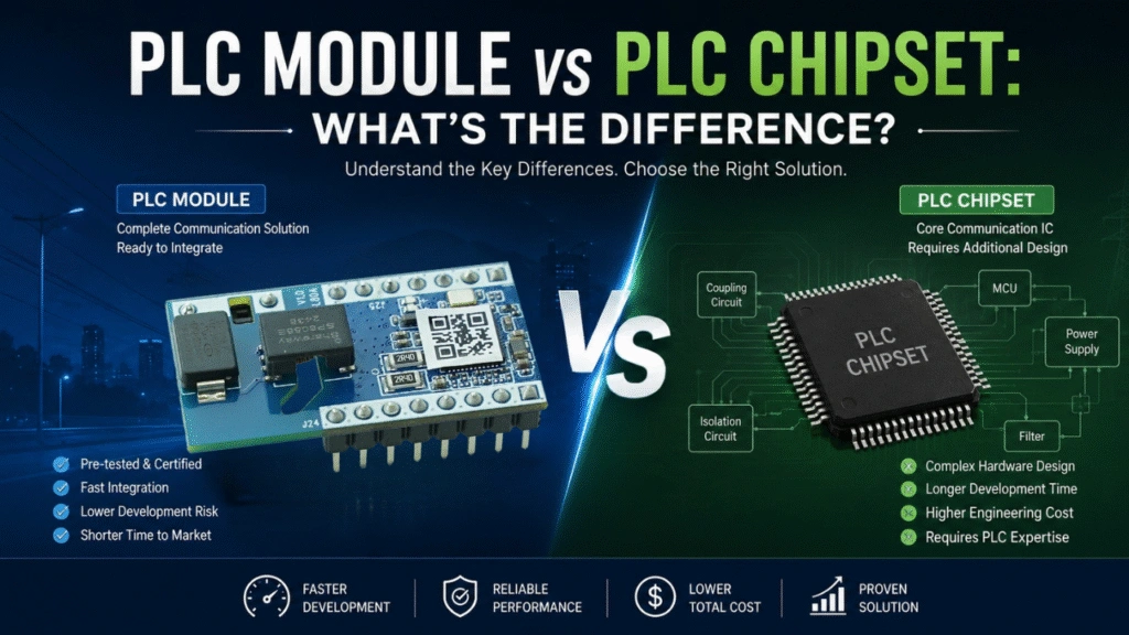 PLC Module vs. PLC Chipset