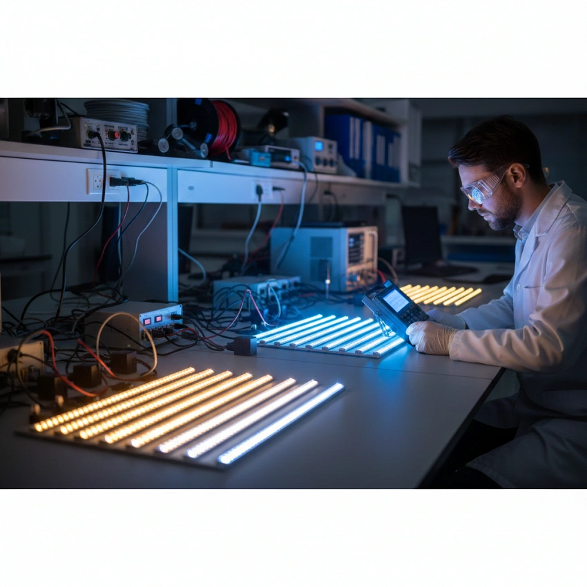 The principle of led color temperature adjustment brightness