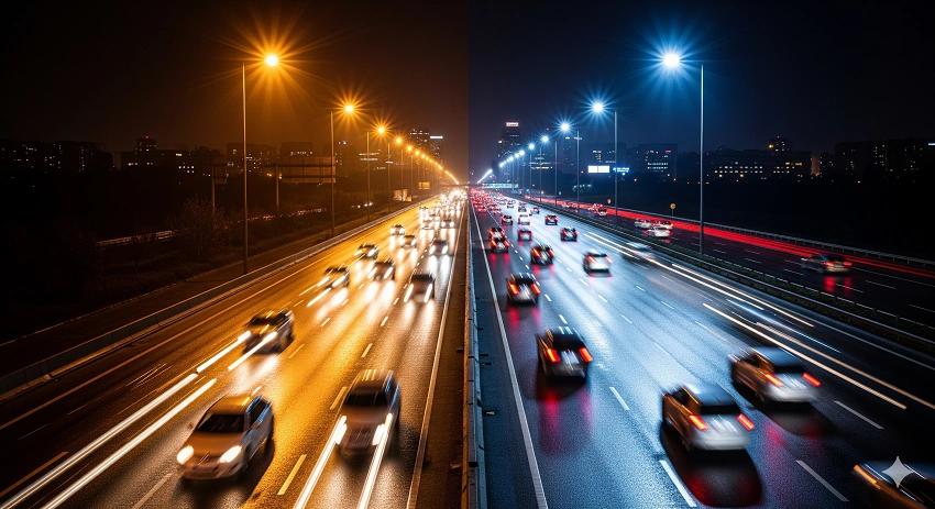 Differences between High Pressure Sodium Lamps and LED Lighting