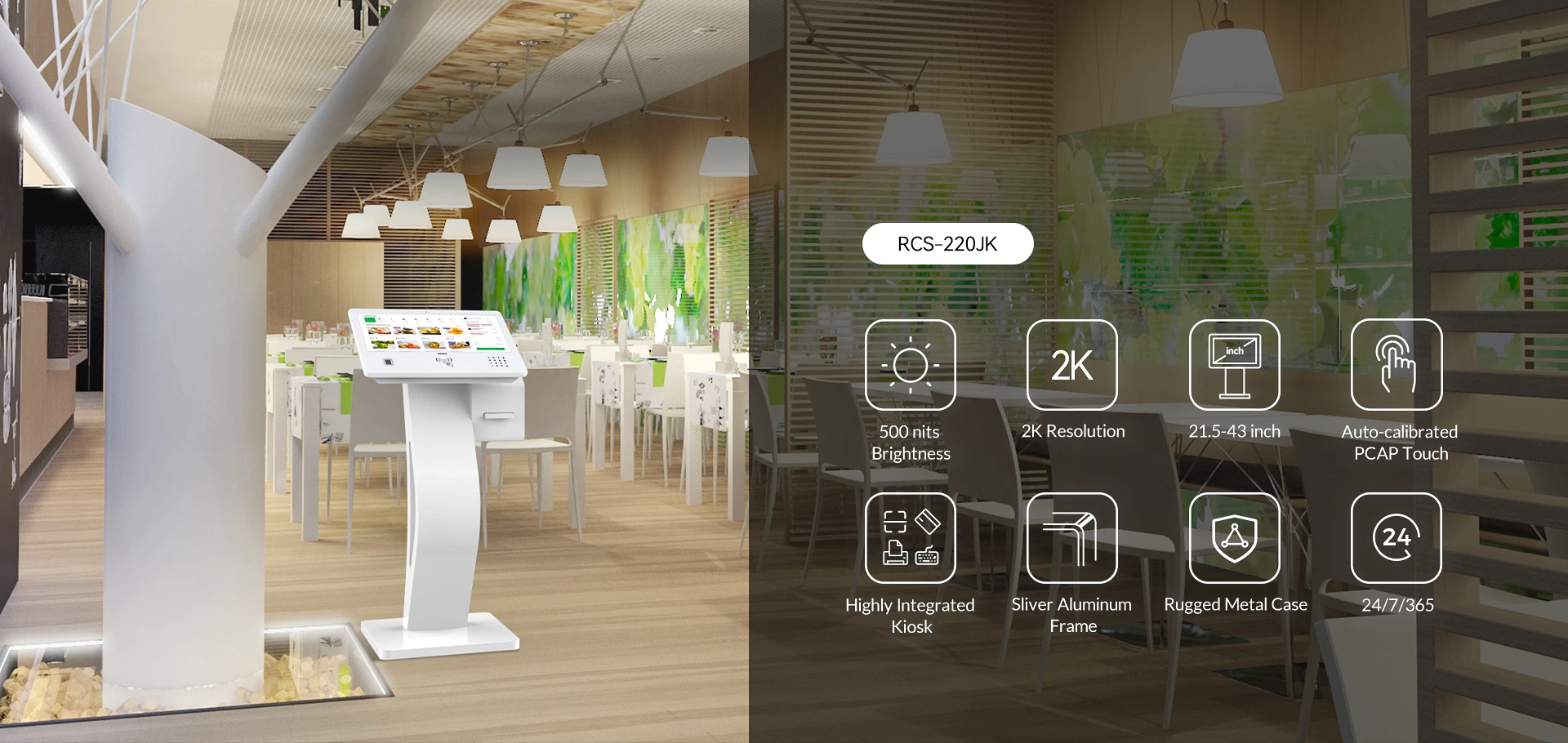 21.5-inch-free-standing-digital-display-touch-screen-kiosk-with-printe01