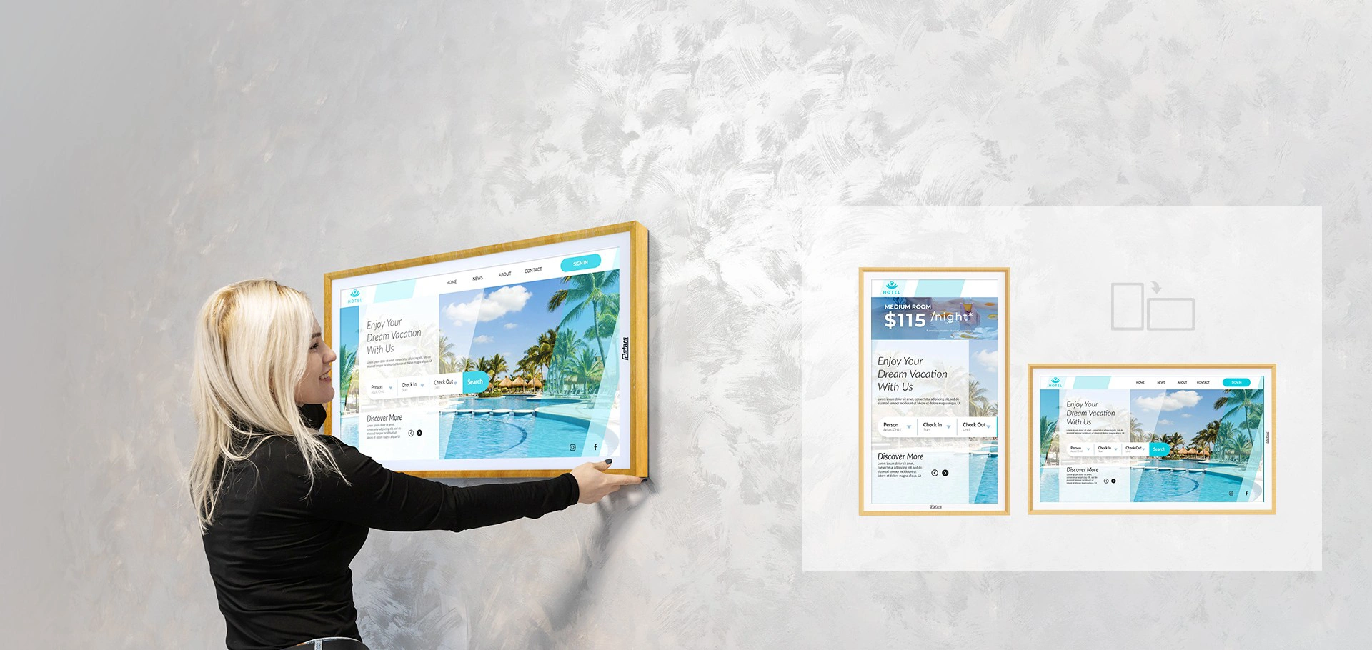 32-inch-wall-mount-wooden-frame-ios-android-digital-photo-display-05