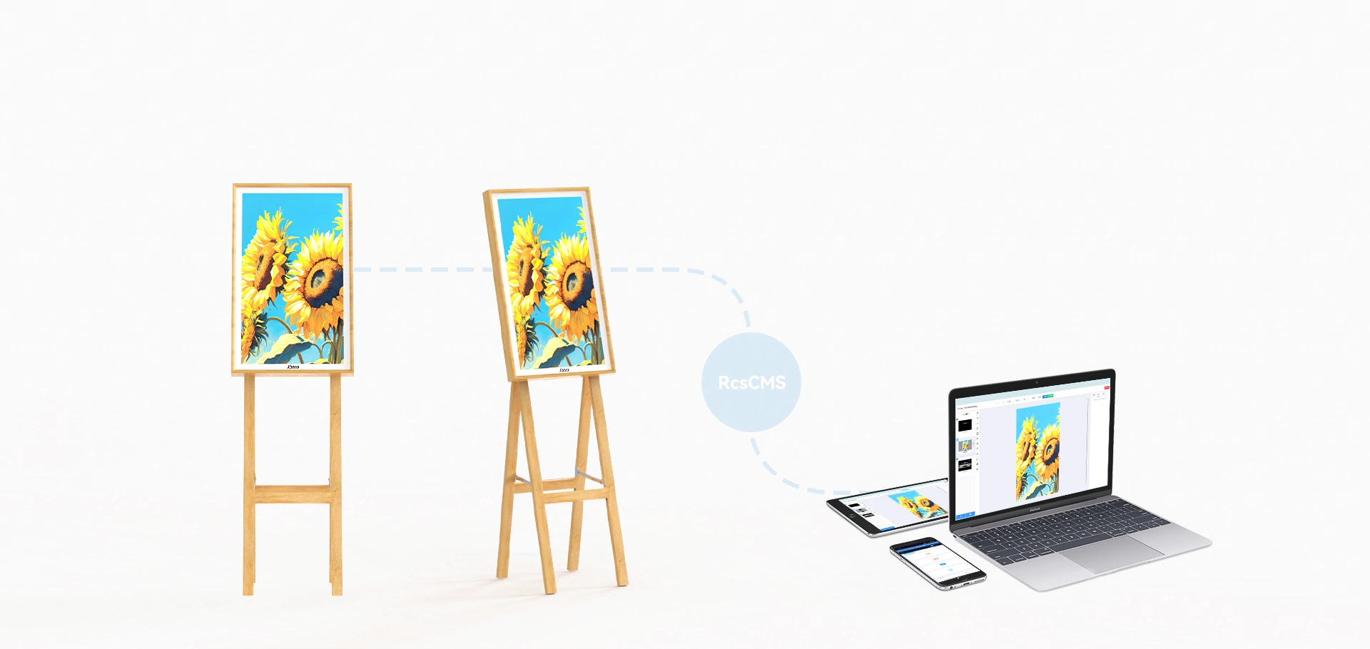 32-inch-wall-mount-wooden-frame-ios-android-digital-photo-display-06