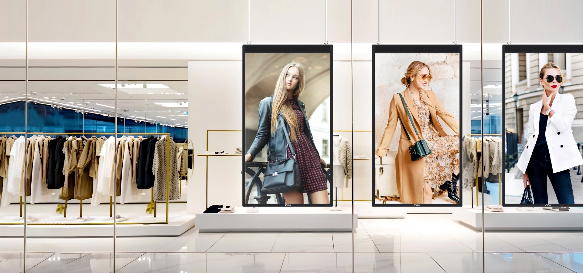 Rcstars Hanging Commercial Display for Clothing store