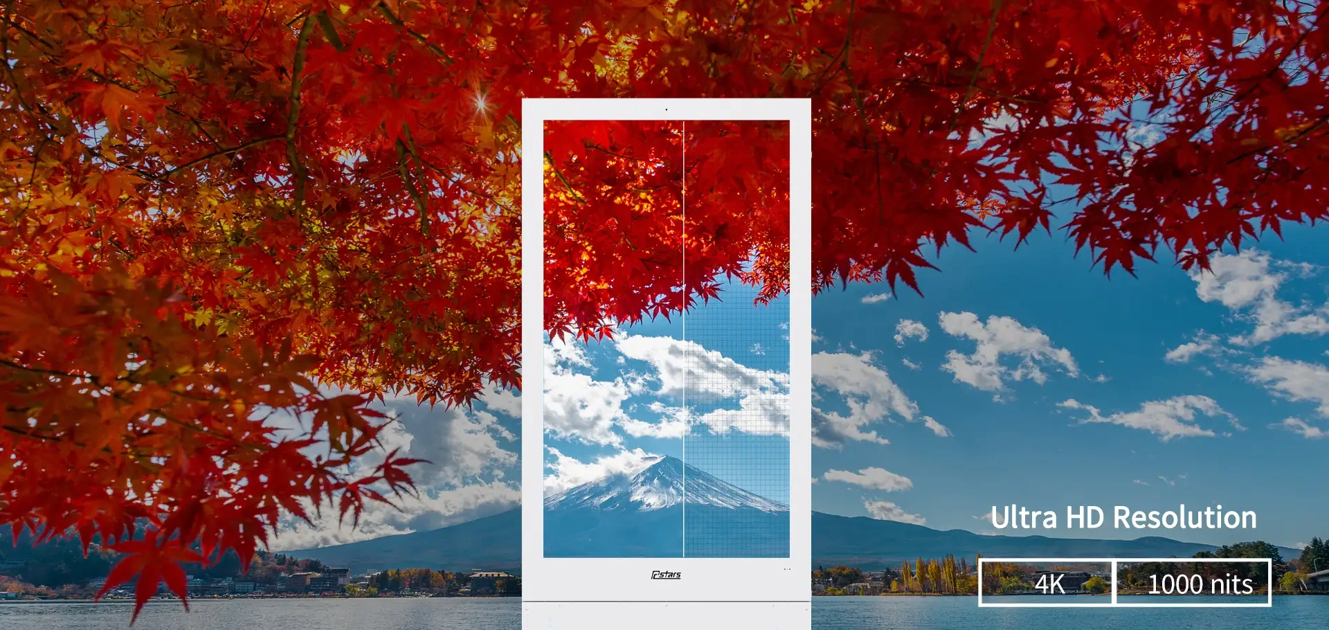 65 Inch 4K Double-Sided Digital Signage-4k details