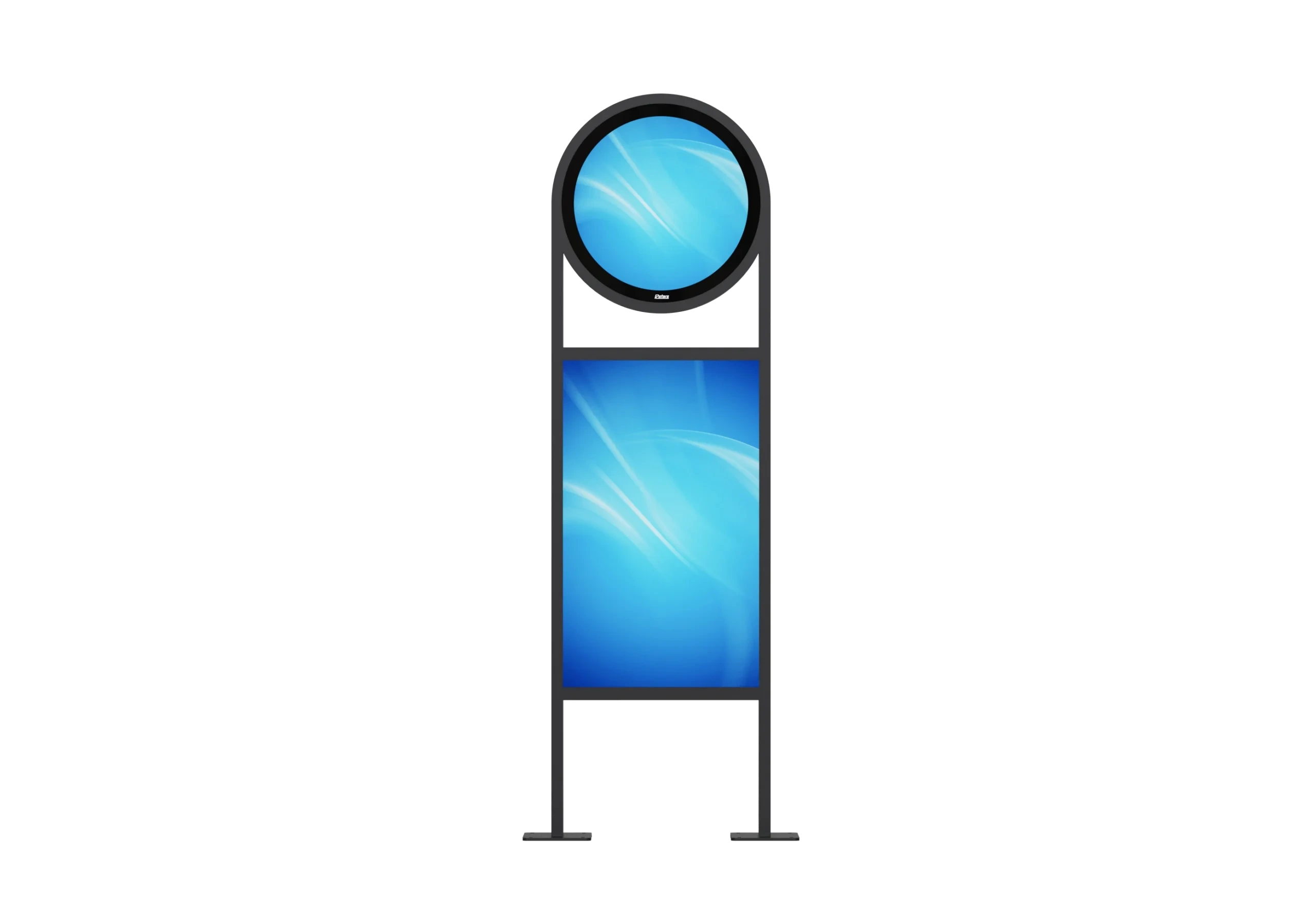 23+49 Inch Dual Screen Outdoor Digital Signage