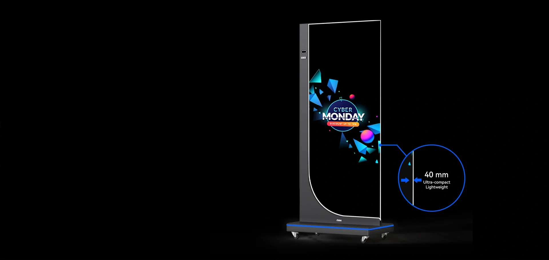 ultra thin Transparent OLED Touchscreen