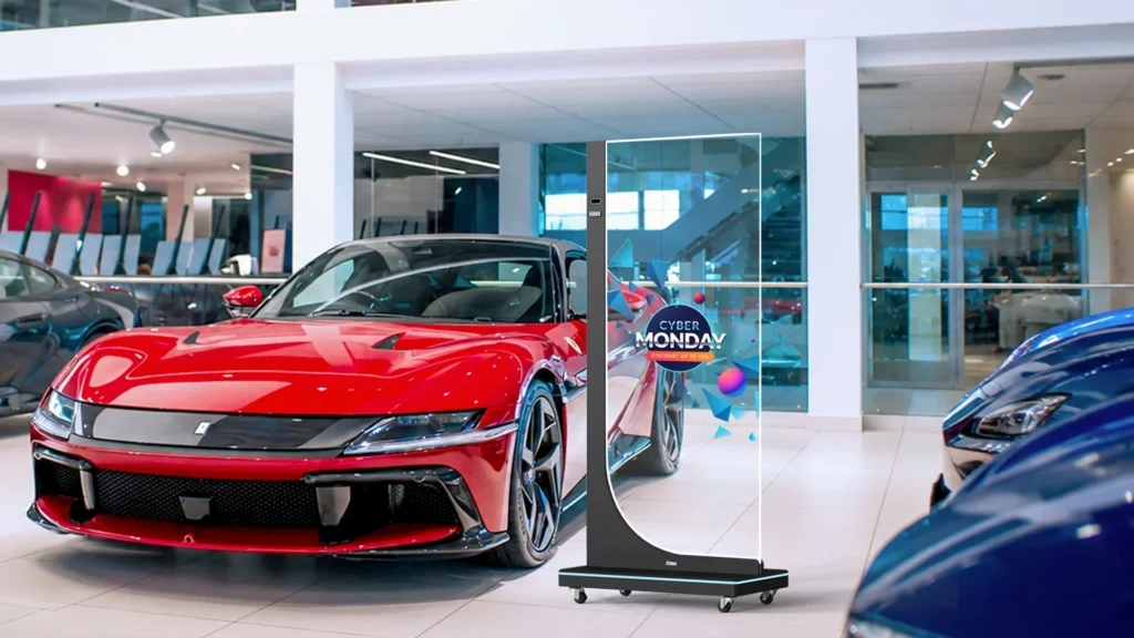 OLED display in Auto Show