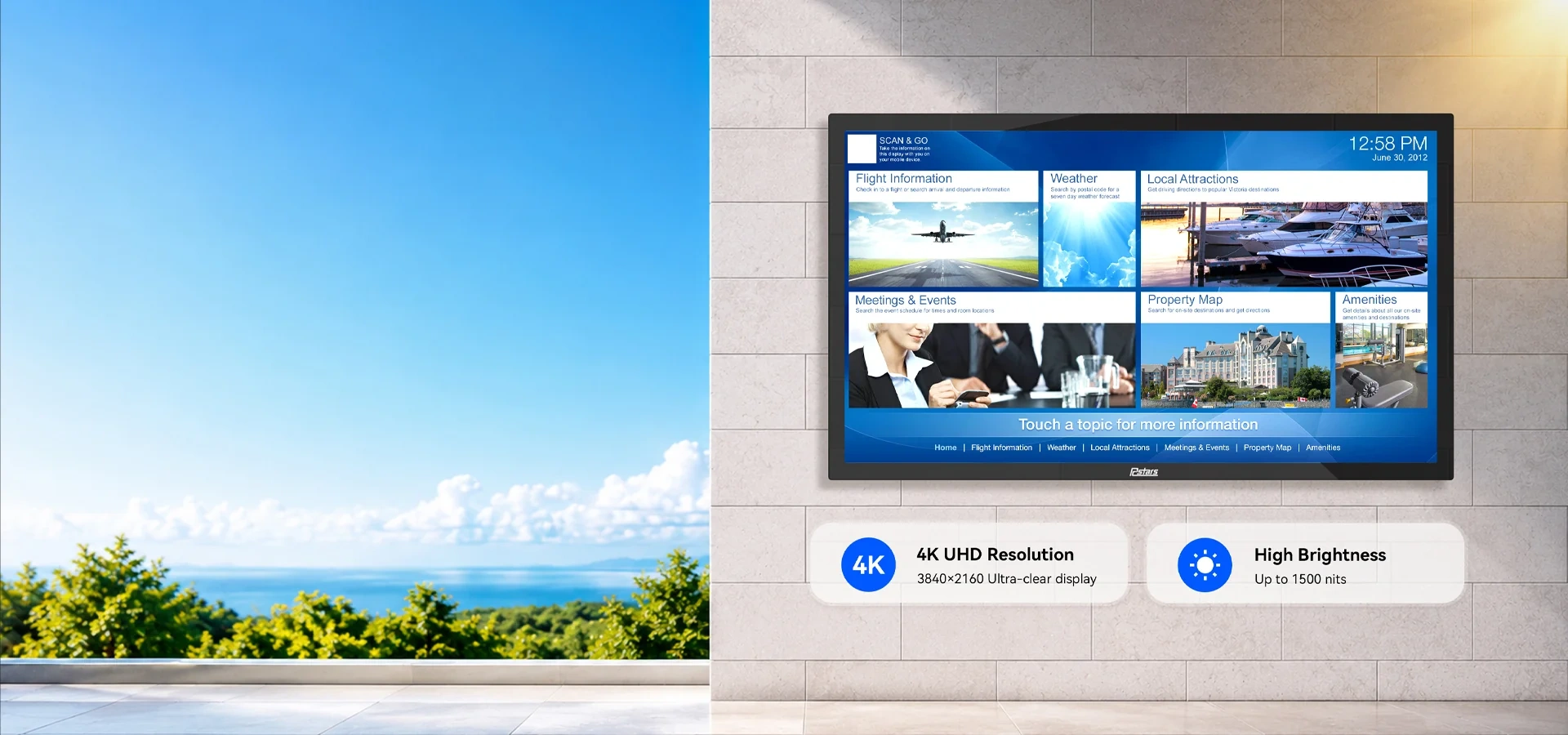 Stunning 4K Visual Performance and High Brightness