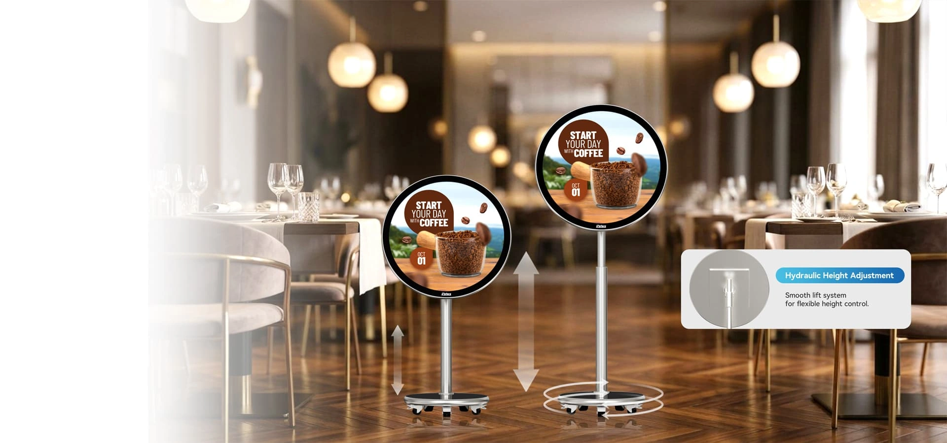 Height Adjustable Design