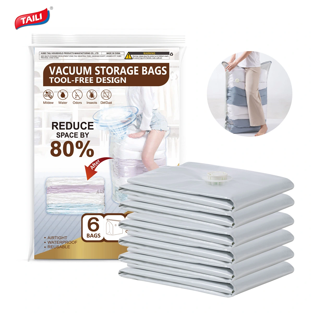 Taili China Customize Ziploc Bags for Clothes Manufacturer & Wholesale – Taili