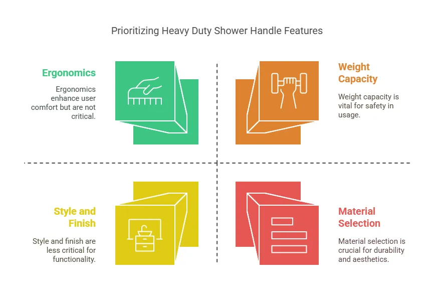 Factors to Consider When Choosing a Heavy Duty Shower Handle