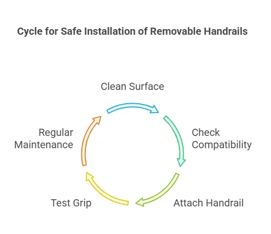 How to Ensure a Safe and Secure Installation of Removable Handrails