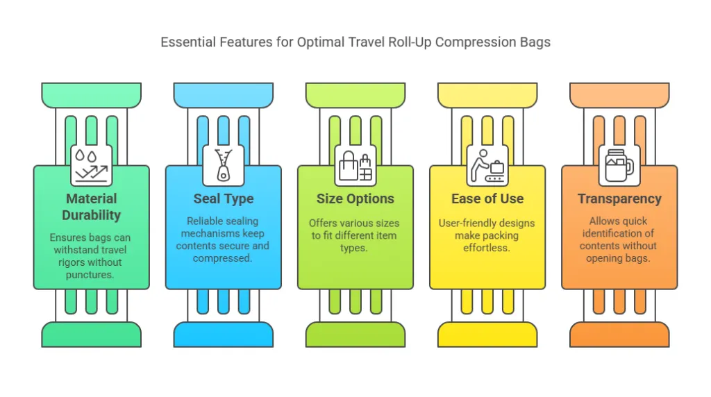 How to Choose the Best Travel Roll-Up Compression Bags_ Key Features to Look For