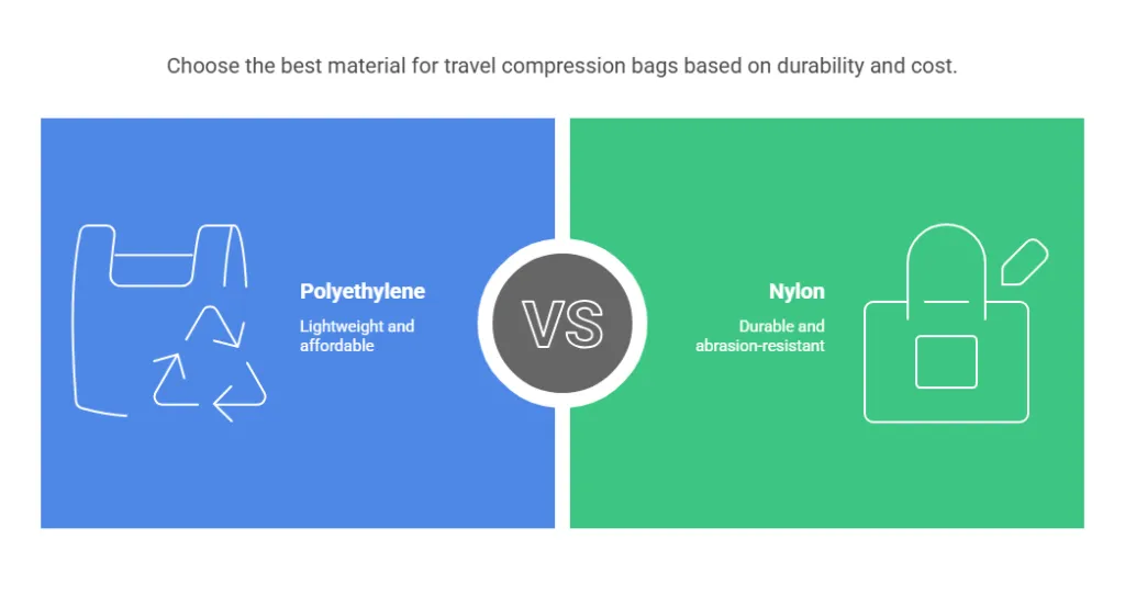 Comparing Different Materials Used in Travel Roll-Up Compression Bags