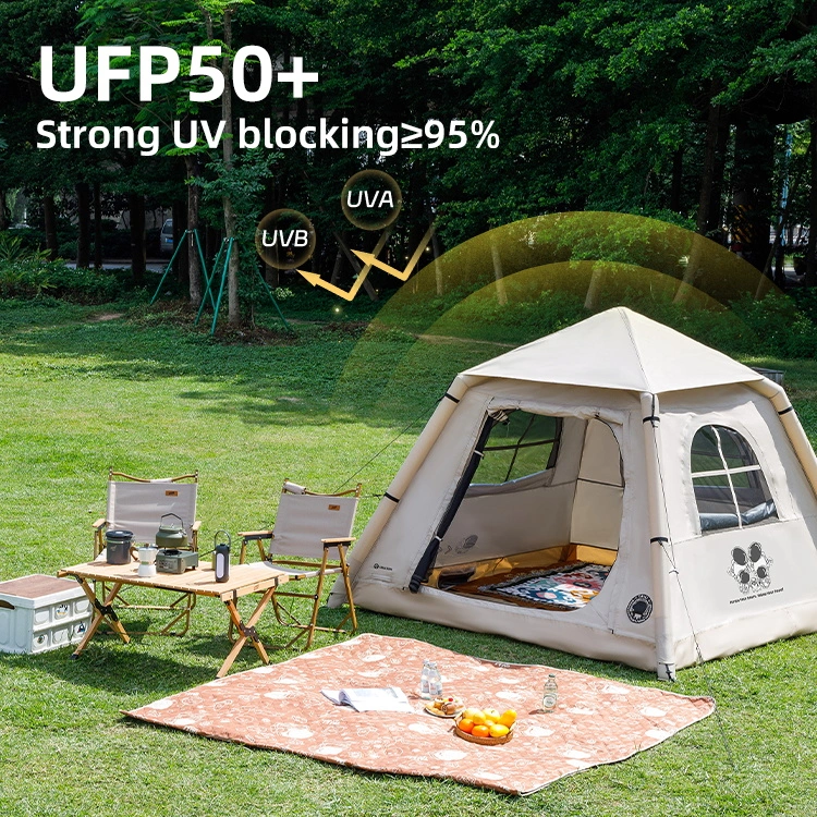 Inflatable tents for trade shows