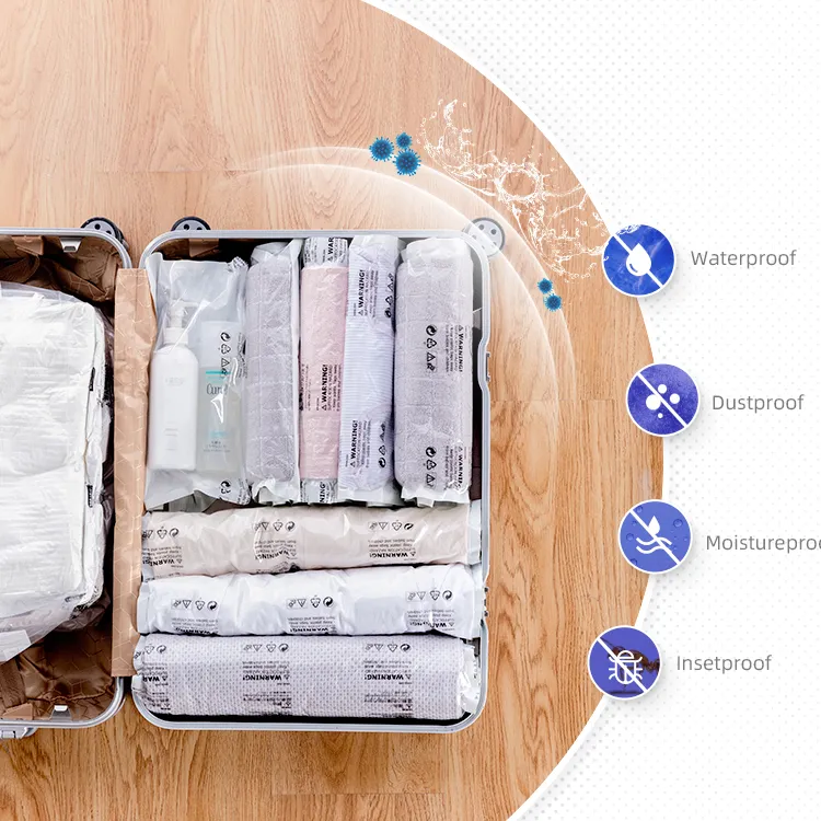 Taili Vacuum Roll Up Bag for Travel