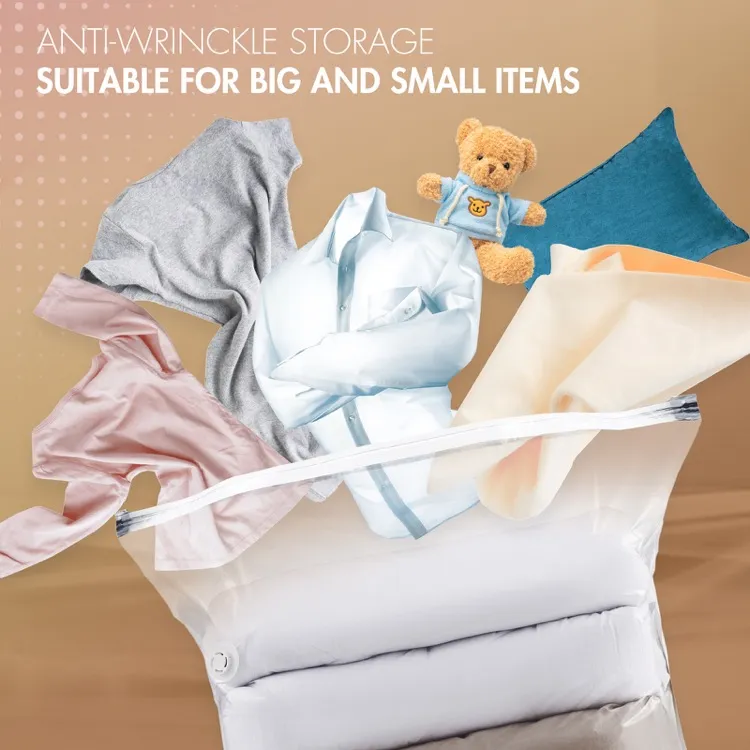 Anti-Wrinckle Cube Vacuum Storage Bags