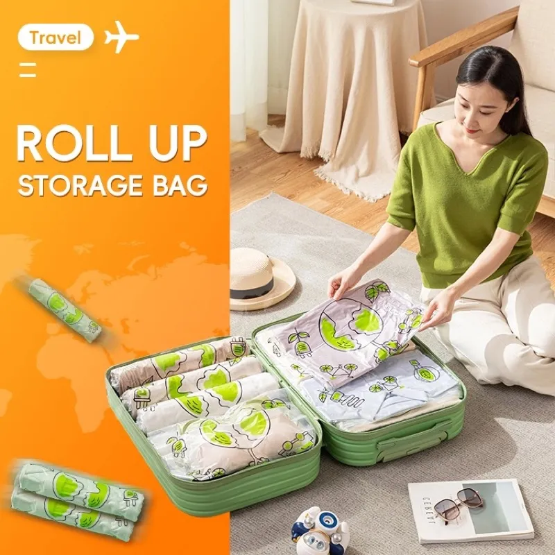 Roll up storage bag