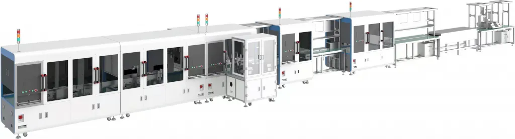 Cylindrical cell PACK line