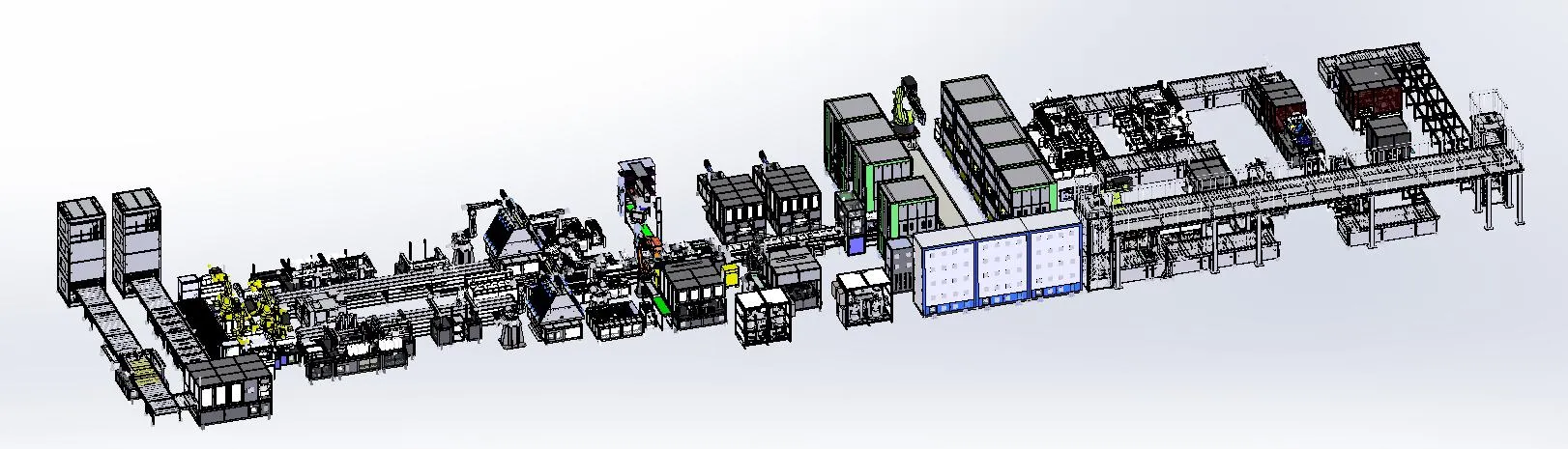 Prismatic Cell Assembly - Car Battery Manufacturers - PACK Process